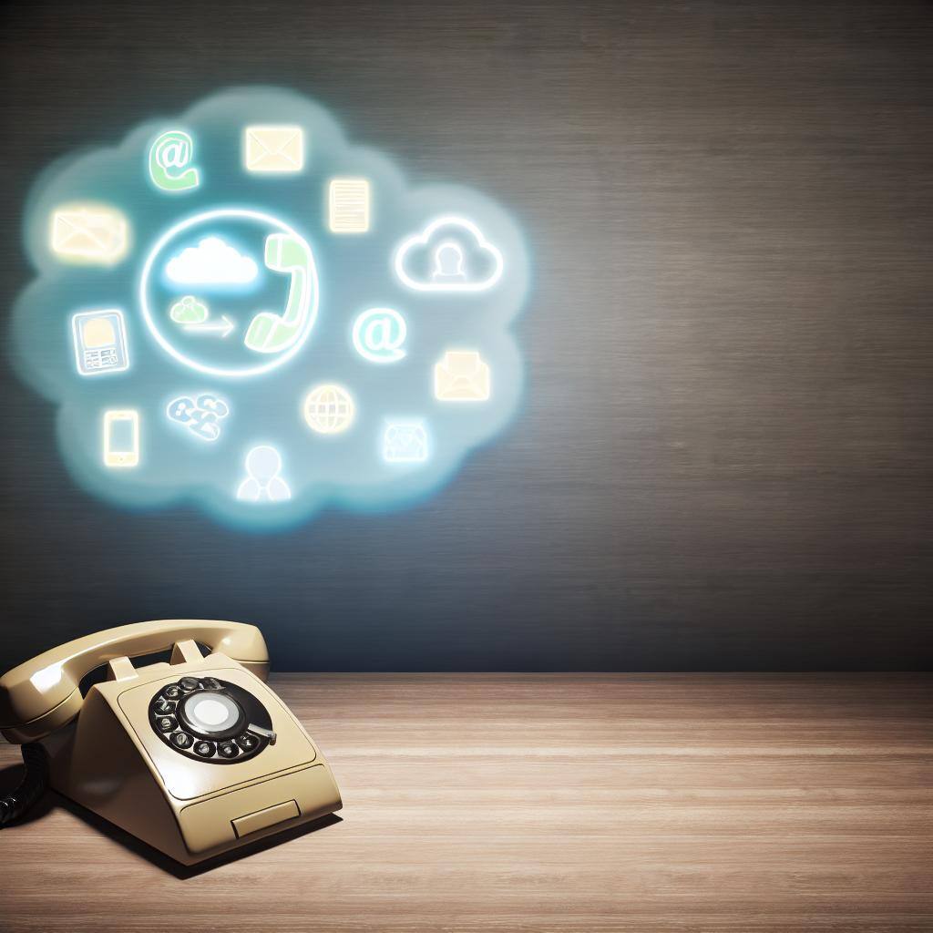 desk phone replaced by hosted VoIP and UCaaS
